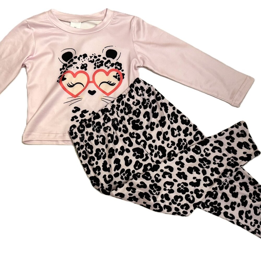 Brand new Girls Pink Pajamas size 4t Brand new